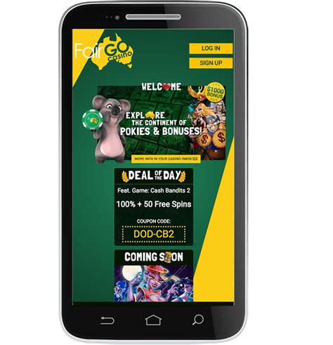 Play Pokies On Your Phone or Tablet With FairGo Mobile Casino.
